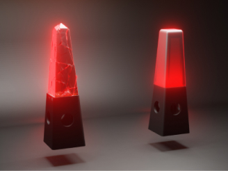 3D render of keystone concepts used as a prop for the game